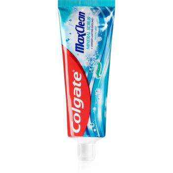 Colgate Max Clean Mineral Scrub géles fogkrém a friss leheletért Tingling Mint 75 ml