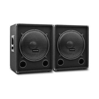 Auna Pro PW-1015-SUB MKII, pár pasívnych PA hlbokotónových reproduktorov, 15" subwoofer, 500 W RMS