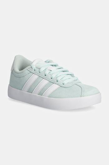 Detské tenisky adidas VL COURT 3.0 zelená farba, IH2406