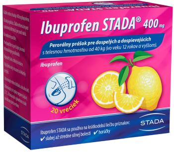 IBUPROFEN Stada 400 mg perorálny prášok 20 ks