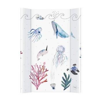 CEBA Baby podložka 2-hranná mäkká Cosy Watercolor World Ocean 70 × 50 cm (5907672336480)