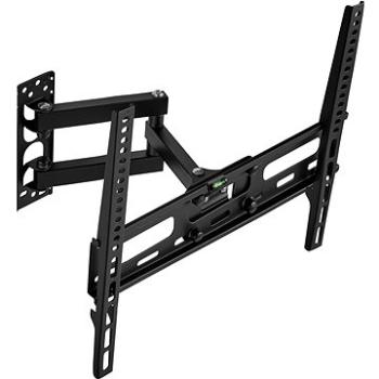 TV držiak sklopný otočný 26“ – 55“ – čierna (402609)