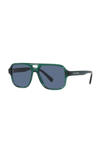 Detské slnečné okuliare Dolce & Gabbana zelená farba, 0DX4003,