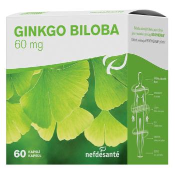 NEFDESANTÉ GINGKO BILOBA 60 mg 60 kapsúl