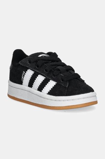 Detské tenisky adidas Originals CAMPUS 00s CF EL čierna farba, JI4335