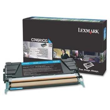 Lexmark C746A1CG azúrový (cyan) originálny toner