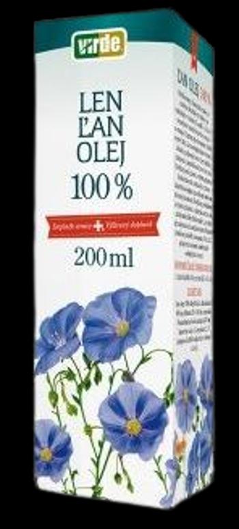 VIRDE Ľan 100% Olej 200 ml