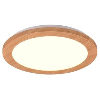LED stropné osvetlenie Reality Camillus drevodekor RE R62921535