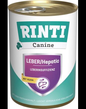 RINTI Canine Liver/Hepatic Chicken 400 g cu pui, dieta caini