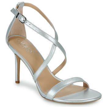 Lauren Ralph Lauren  GABRIELE-SANDALS-HEEL SANDAL  Sandále Strieborná