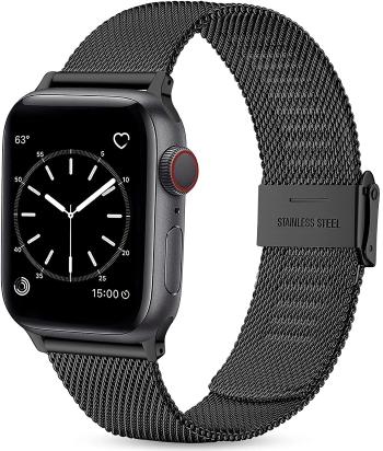 4wrist Milánský tah pro Apple Watch - Black 42/44/45/49 mm