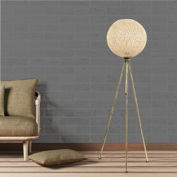 Opviq  Floor Lamp - Pied - Gold  Stojace lampy Zlatá