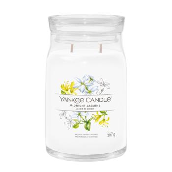 Yankee Candle Aromatická sviečka Signature sklo veľké Midnight Jasmine 567 g