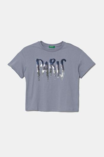 Detské bavlnené tričko United Colors of Benetton 3I1XC10NY