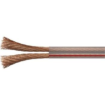 EMOS Dvojlinka netienená 2 × 1,0 mm priehľadná, 100 m (2308210000)