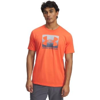 Under Armour M BOXED SPORTS UPDATED Férfi póló, narancssárga, méret S