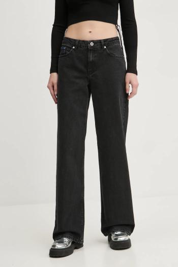 Rifle Karl Lagerfeld Jeans dámske, stredne vysoký pás, A1W10033