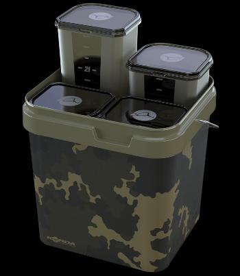 Korda vedierko s boxmi kontainer system 17 l