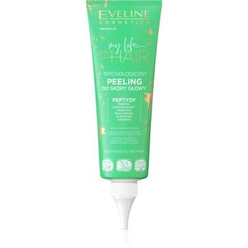 Eveline Cosmetics My Life My Hair čistiaci peeling na vlasy a vlasovú pokožku 125 ml