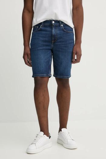 Šortky Tommy Hilfiger pánske, tmavomodrá farba, MW0MW39196