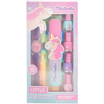 Martinelia Little Unicorn Watch & Manicure Set darčeková sada pre deti