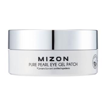 Mizon Prémiová očná hydrogélová maska s bielou perlou a diamantom na vrásky a rozjasnenie pleti Pure Pearl (Eye Gel Patch) 60 ks x 1,4 g