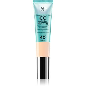 IT Cosmetics Your Skin But Better CC+ Natural Matte zmatňujúci make-up SPF 40 pre ženy Fair Beige 32 ml