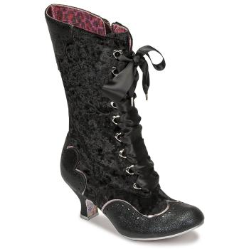 Irregular Choice  CHIMNEY SMOKE  Čižmy do mesta Čierna