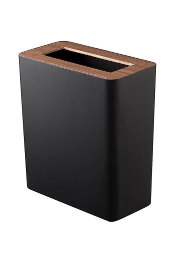 Odpadkový kôš Yamazaki Rin 10 L čierna farba