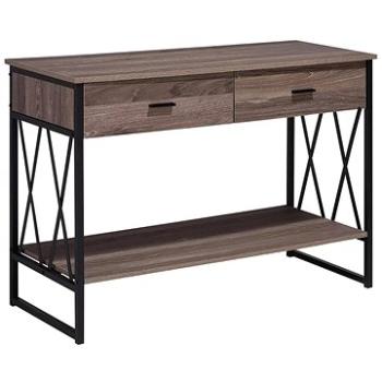 BELIANI s 2 zásuvkami AYDEN taupe (beliani_68196)