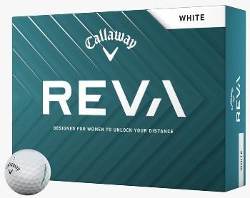 Callaway Reva 2025 White Basic Golfové lopty