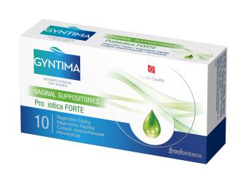 FYTOFONTANA Gyntima Vaginálne čapíky Probiotica Forte 10 ks