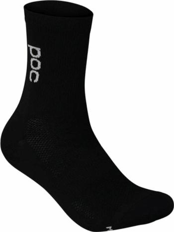 POC Soleus Lite Long Sock Uranium Black L Cyklo ponožky