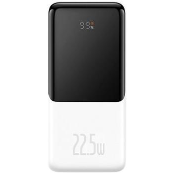 Baseus Elf Digital Display Fast Charge Power Bank 10000 mAh 22.5 W White (PPJL010002)