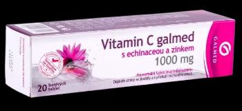 GALMED Vitamín C 1000 mg s echinaceou 20 šumivých tablet