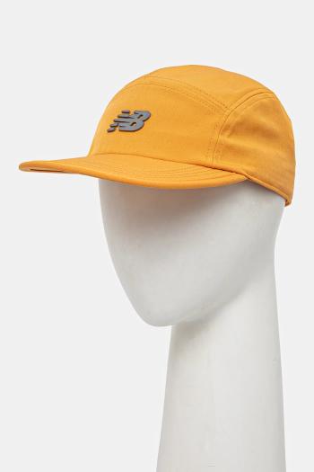 Šiltovka New Balance Performance oranžová farba, s potlačou, LAH51001SIZ