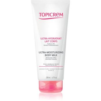 Topicrem UH BODY Ultra-Moisturizing Body Milk hĺbkovo hydratačné telové mlieko pre suchú a citlivú pokožku 200 ml