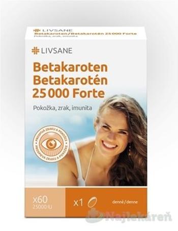 LIVSANE Betakarotén 25 000 Forte 60 cps