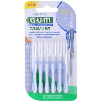 G.U.M Trav-Ler Interdental medzizubné kefky 0,6 mm 6 ks