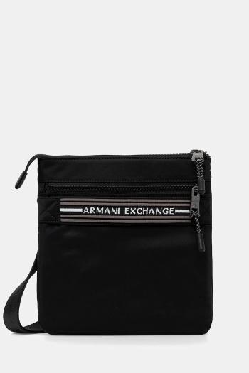 Malá taška Armani Exchange čierna farba, XM001606 AF17206