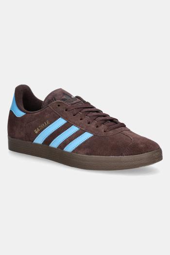 Semišové tenisky adidas Originals Gazelle hnedá farba, JH5392