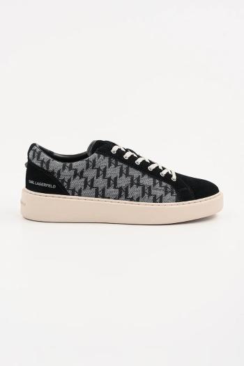 Tenisky Karl Lagerfeld FLINT II čierna farba, KL53323