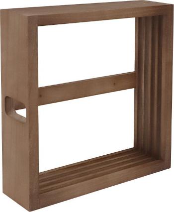 Muziker MUZR76 Nástenný stojan na LP platne Brown