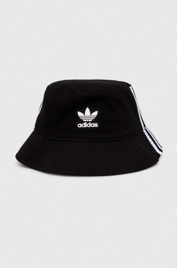 Bavlnený klobúk adidas Originals čierna farba, bavlnený, IT7618