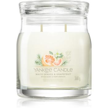 Yankee Candle White Spruce & Grapefruit vonná sviečka 368 g