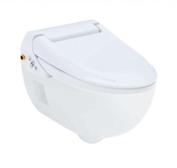 GEBERIT - AquaClean Elektronický bidet AquaClean 4000 s keramikou, Rimfree, SoftClosing, alpská biela 146.135.11.1