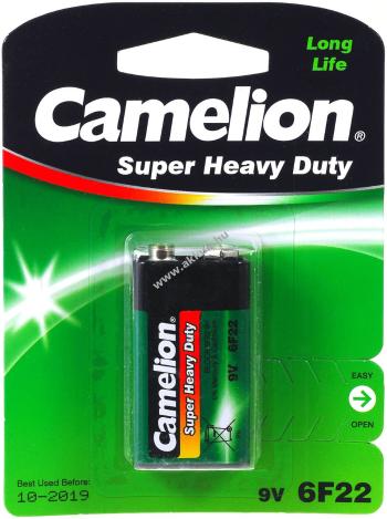 Camelion elem Super Heavy Duty 6F22 9V Block 1db/csom.