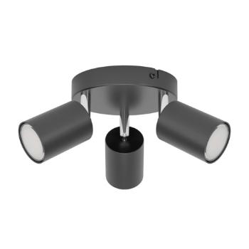 LED bodové osvetlenie Eglo RECISO-E čierna 74008