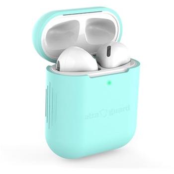 AlzaGuard Skinny Silicone Case na Airpods 1. a 2. generácie, zelené (AGD-ACSS1E)