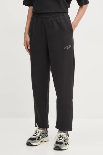 Tepláky Reebok Classic dámske, čierna farba, s potlačou, 100214269